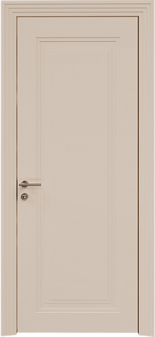 Дверь Domenica Neo Classic Scalino Бежевое Ядро Миндаля эмаль по шпону (RAL 070-85-05) без стекла