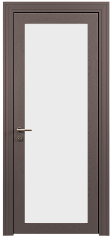 Дверь Tivoli З-1 Серо-Розовый мордовник эмаль по шпону (RAL 020-60-05) со стеклом