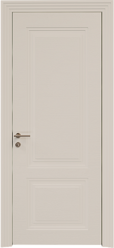 Дверь Dinastia Neo Classic Scalino Бежевая эмаль по шпону (RAL 9010) без стекла