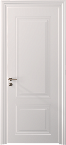 Дверь Dinastia Neo Classic Scalino Белая эмаль (RAL 9003) без стекла