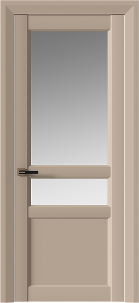 Межкомнатная дверь Imperia-R Neo Classic Decoro, Со стеклом (ДО), цвет - Серый цемент эмаль (RAL 060-70-10)