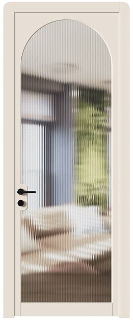 Межкомнатная дверь Luna, Со стеклом (ДО), цвет - Бежевое Ядро Миндаля эмаль (RAL 070-85-05)