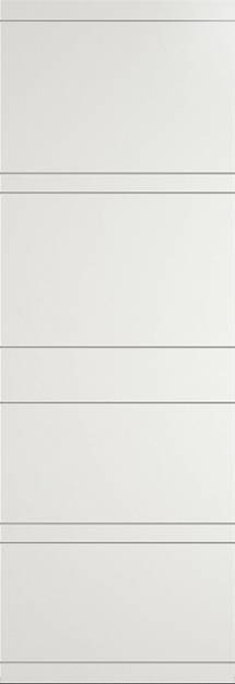 Межкомнатная дверь Tivoli Е-2 Invisible, Без стекла (ДГ), цвет - Бежевая эмаль (RAL 9010)