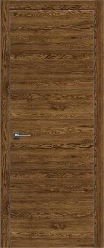 Дверь Tivoli В-3 Дуб коньяк без стекла