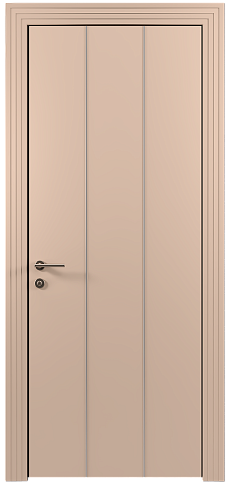 Дверь Tivoli / Тиволи Б-1 Серый цемент эмаль (RAL 060-70-10) без стекла