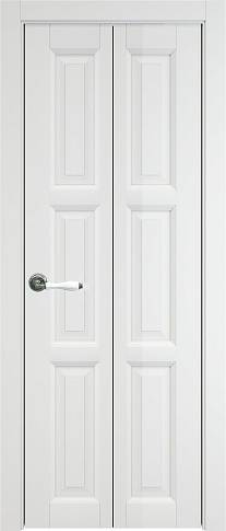 Дверь Milano Porta Classic / Милано Порта Классик Книжка Белая ST без стекла
