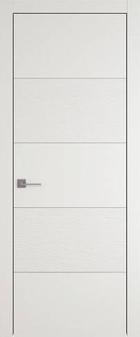 Дверь Tivoli / Тиволи Д-2 Бежевая эмаль-эмаль по шпону (RAL 9010) без стекла