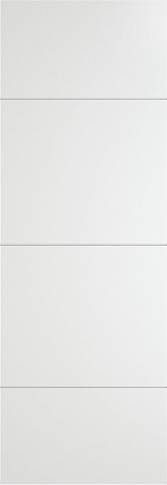 Дверь Tivoli Г-3 Invisible Белая эмаль (RAL 9003) без стекла