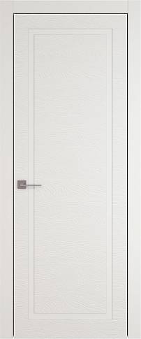 Дверь Tivoli Д-5 Бежевая эмаль по шпону (RAL 9010) без стекла