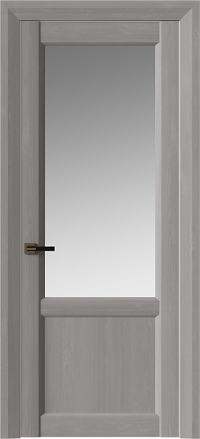 Межкомнатная дверь Dinastia Neo Classic Decoro / Династия Нео Классик Декоро, Со стеклом (ДО), цвет - Серый ST